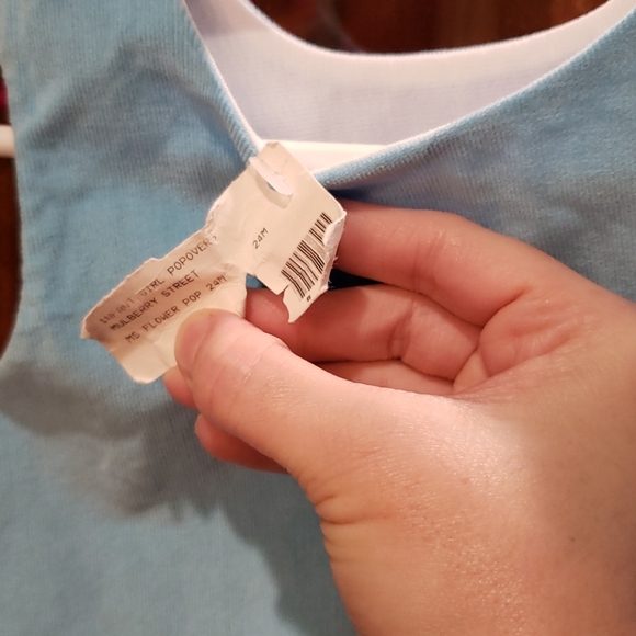 NWT, Courderoy 2 piece Popover set, 24 months - Picture 7 of 8